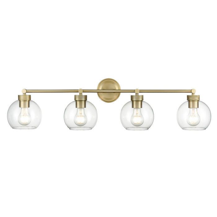 Millennium - 99104-VB - Four Light Vanity - Jonatan - Vintage Brass