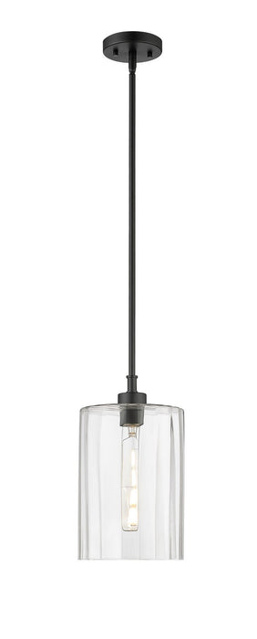 Millennium - 9911-MB - One Light Pendant - Chastine - Matte Black