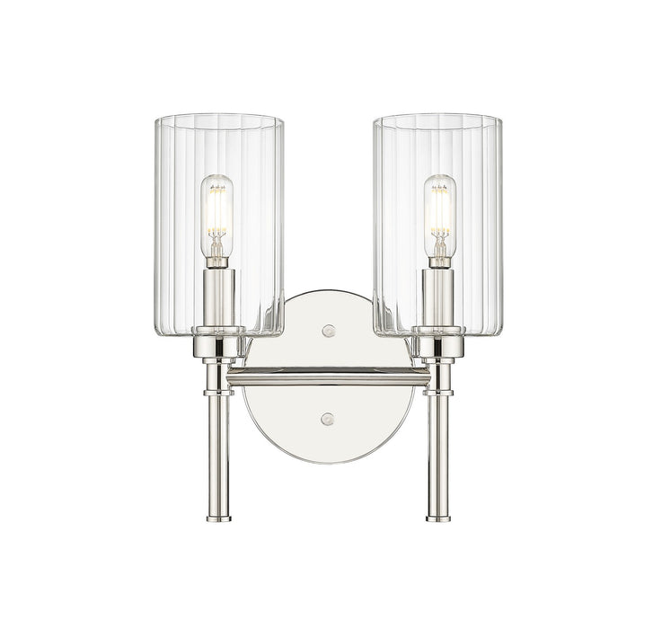 Millennium - 9922-PN - Two Light Vanity - Chastine - Polished Nickel