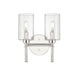 Millennium - 9922-PN - Two Light Vanity - Chastine - Polished Nickel