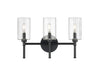 Millennium - 9923-MB - Three Light Vanity - Chastine - Matte Black