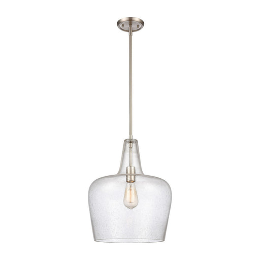 Millennium - 99401-BN - One Light Pendant - Puckette - Brushed Nickel