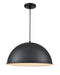 Millennium - RWDBC18-SB - One Light Pendant - R Series - Satin Black