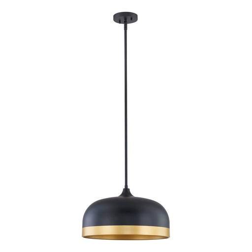 Millennium - 99601-MB - Three Light Pendant - Amarra - Matte Black