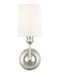 Millennium - 99801-PN - One Light Wall Sconce - Leena - Polished Nickel