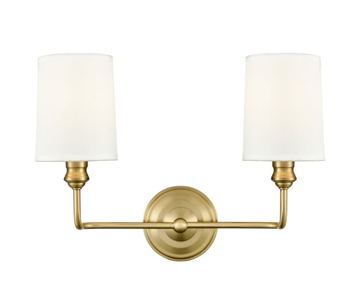 Millennium - 99802-VB - Two Light Vanity - Leena - Vintage Brass