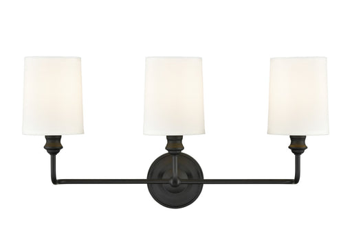 Millennium - 99803-MB - Three Light Vanity - Leena - Matte Black