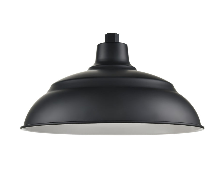 Millennium - RALWHS17-SB - Shade - R Series - Satin Black