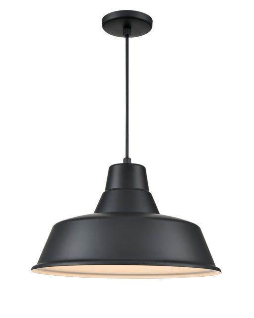 Millennium - RCLWC17-SB - One Light Pendant - R Series - Satin Black