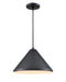 Millennium - RWCC13-SB - One Light Pendant - R Series - Satin Black