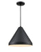 Millennium - RWCC17-SB - One Light Pendant - R Series - Satin Black