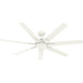 Hunter - 53436 - 60"Ceiling Fan - Downtown - Matte White