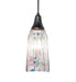 Meyda Tiffany - 264166 - One Light Mini Pendant - Metro Fusion - Craftsman Brown