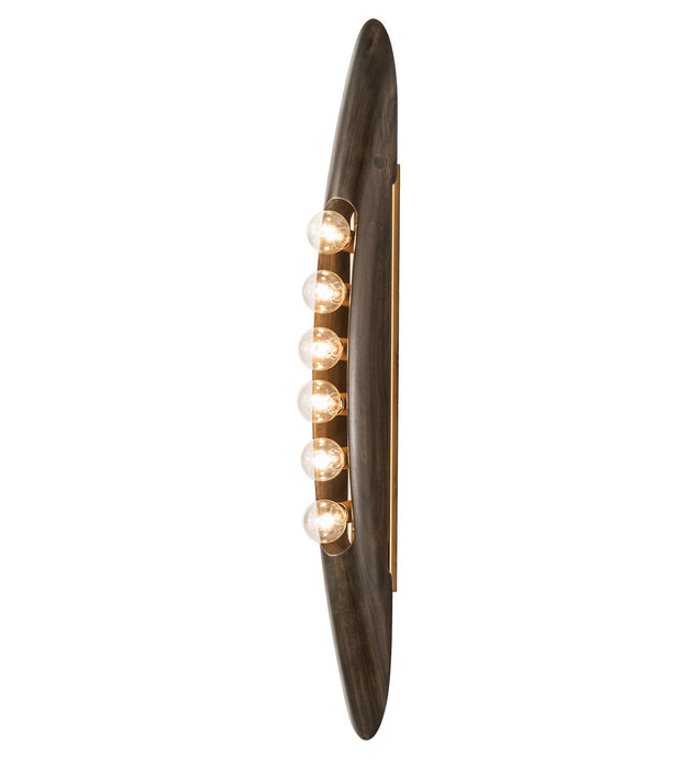 Meyda Tiffany - 265355 - LED Wall Sconce - Anahata - Gold Metallic