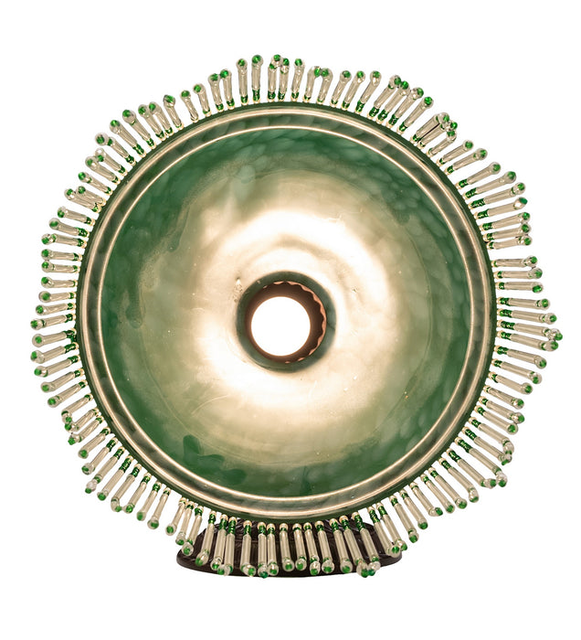 Meyda Tiffany - 267372 - One Light Wall Sconce - Roussillon - Mahogany Bronze