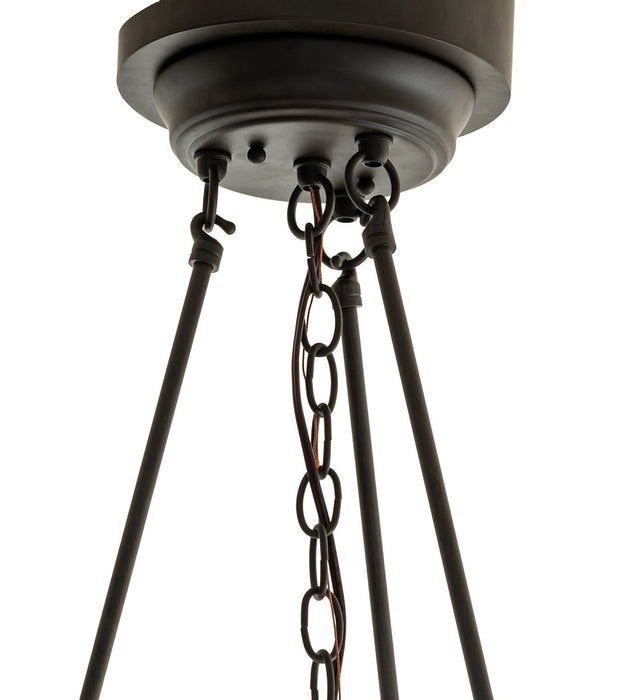 Meyda Tiffany - 268264 - LED Semi-Flushmount - Cilindro - Oil Rubbed Bronze