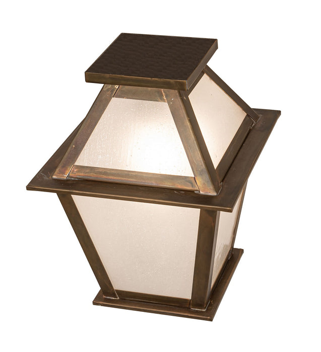 Meyda Tiffany - 268579 - One Light Flushmount - Corrina - Vintage Brass