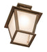 Meyda Tiffany - 268579 - One Light Flushmount - Corrina - Vintage Brass