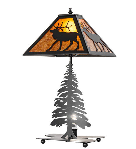 Lone Elk Two Light Accent Lamp