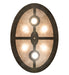 Meyda Tiffany - 270266 - Six Light Pendant - Pinecone - Oil Rubbed Bronze