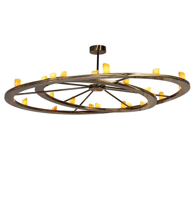 Meyda Tiffany - 271153 - LED Chandelier - Donner - Brass