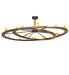 Meyda Tiffany - 271153 - LED Chandelier - Donner - Brass