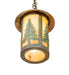 Meyda Tiffany - 271181 - One Light Pendant - Fulton - Verdigris