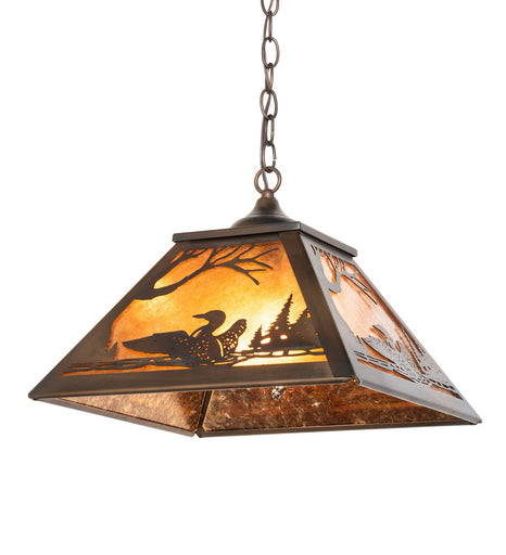 Loon Two Light Pendant