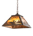 Meyda Tiffany - 271996 - Two Light Pendant - Loon - Dark Burnished Antique Copper