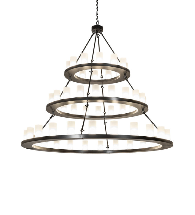 Meyda Tiffany - 272412 - LED Chandelier - Loxley - Timeless Bronze