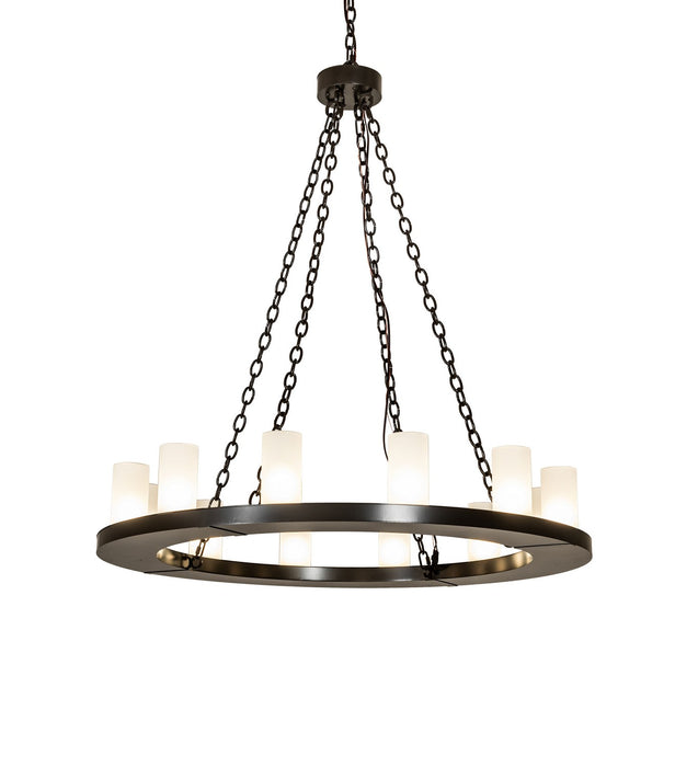 Meyda Tiffany - 272421 - LED Chandelier - Loxley - Timeless Bronze