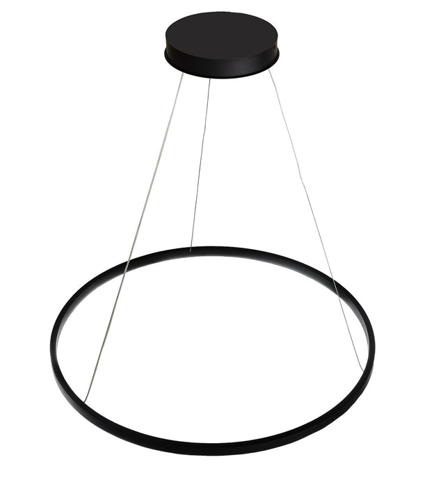 Meyda Tiffany - 272462 - LED Pendant - Anillo - Solar Black