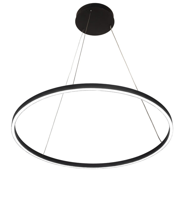 Meyda Tiffany - 272462 - LED Pendant - Anillo - Solar Black