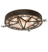 Meyda Tiffany - 272507 - Eight Light Ceiling Medallion - Personalized - Oil Rubbed Bronze