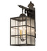 Meyda Tiffany - 272645 - Three Light Wall Sconce - Baretta - Exterior Oil Rubbed Bronze