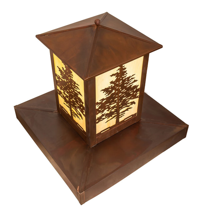 Meyda Tiffany - 272697 - One Light Pier Mount - Tamarack - Vintage Copper
