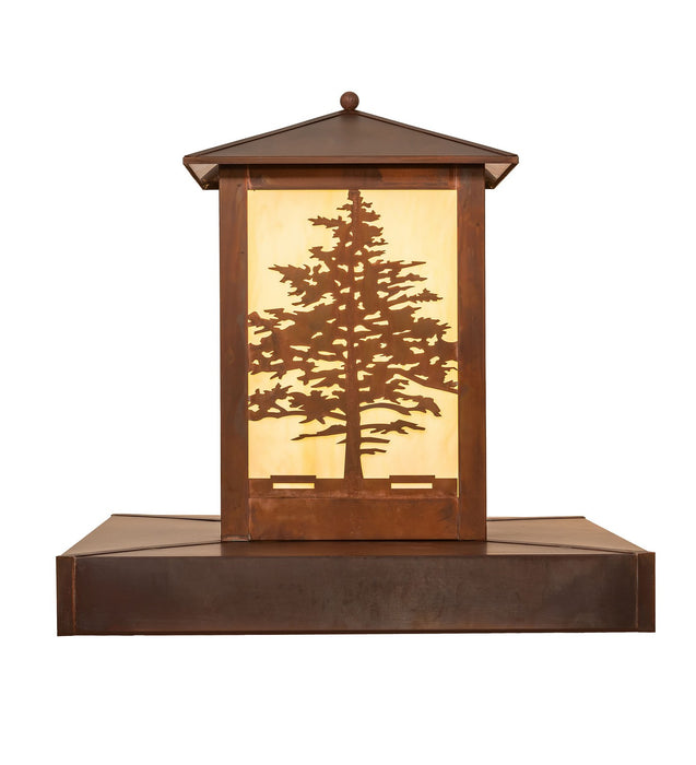 Meyda Tiffany - 272697 - One Light Pier Mount - Tamarack - Vintage Copper