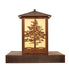 Meyda Tiffany - 272697 - One Light Pier Mount - Tamarack - Vintage Copper