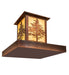 Meyda Tiffany - 272697 - One Light Pier Mount - Tamarack - Vintage Copper