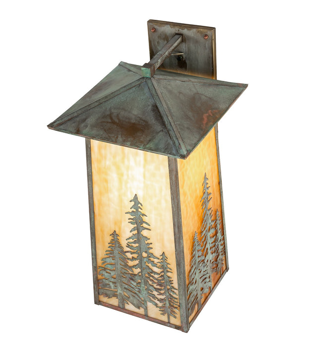 Meyda Tiffany - 272950 - One Light Wall Sconce - Stillwater - Verdigris