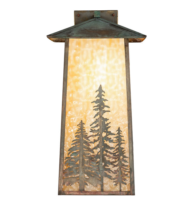 Meyda Tiffany - 272950 - One Light Wall Sconce - Stillwater - Verdigris