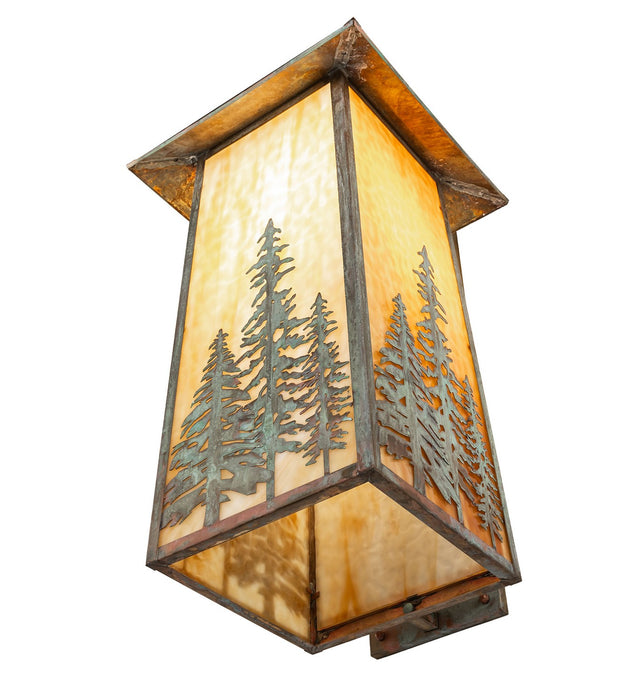 Meyda Tiffany - 272950 - One Light Wall Sconce - Stillwater - Verdigris