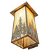 Meyda Tiffany - 272950 - One Light Wall Sconce - Stillwater - Verdigris