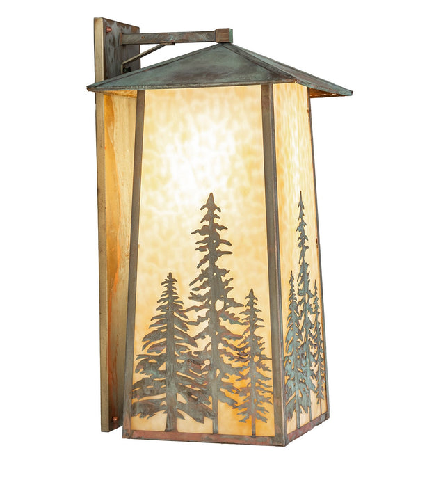 Meyda Tiffany - 272950 - One Light Wall Sconce - Stillwater - Verdigris