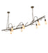 Meyda Tiffany - 273231 - Seven Light Chandelier - Winter Solstice - Dark Burnished Antique Copper