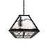 Meyda Tiffany - 273233 - Six Light Pendant - Alpine - Textured Black