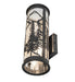 Meyda Tiffany - 273379 - Two Light Wall Sconce - Tall Pines - Oil Rubbed Bronze