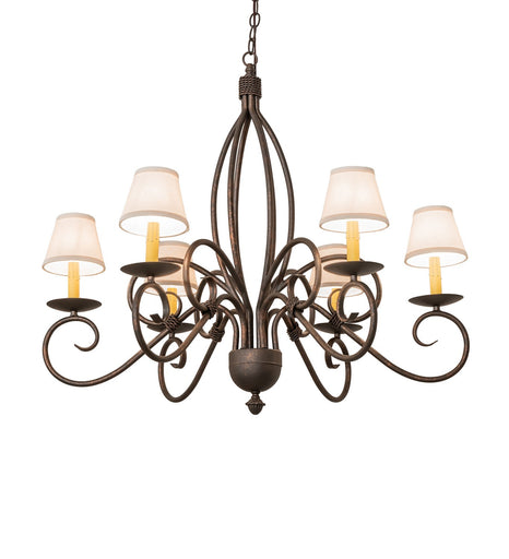 Squire Six Light Chandelier