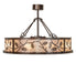 Meyda Tiffany - 273574 - 12 Light Chandel-Air - Oak Leaf - Copper Vein
