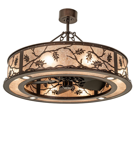 Oak Leaf 12 Light Chandel-Air